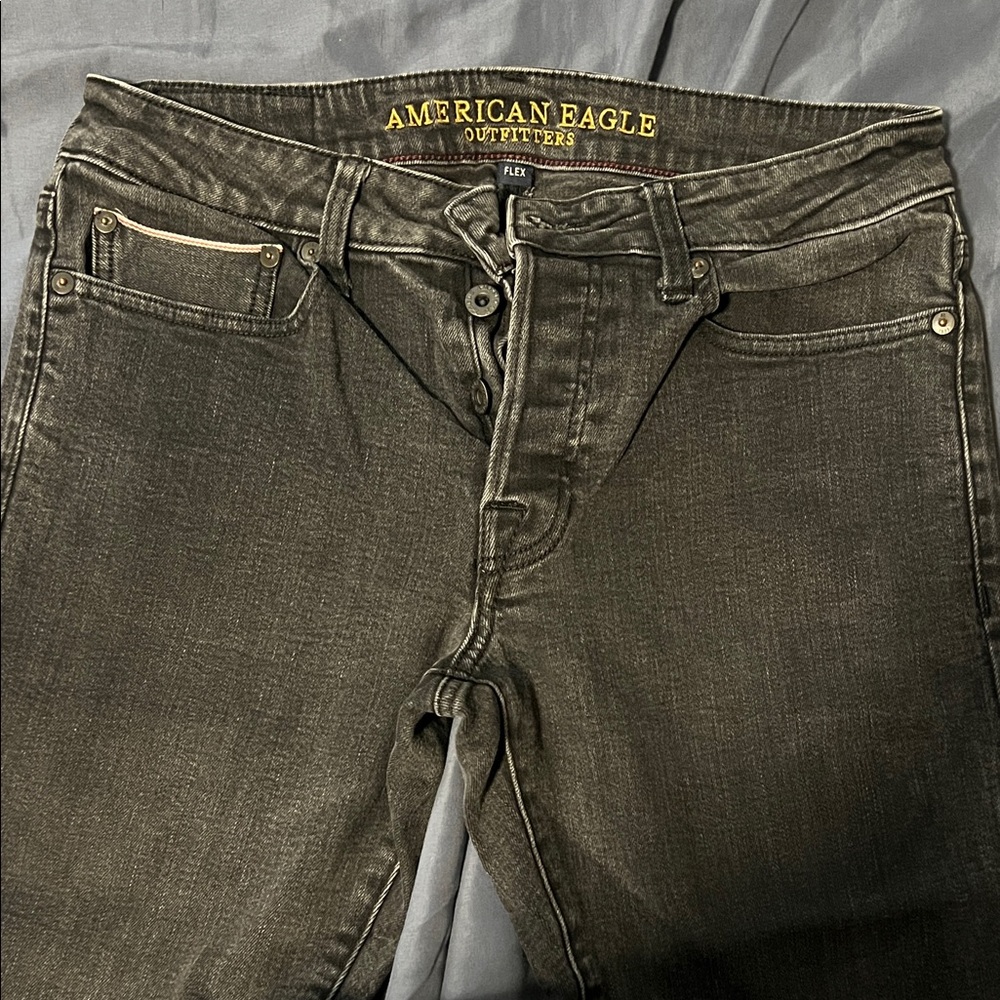 American Eagle Outfitters Slim Jeans - Dark Gray